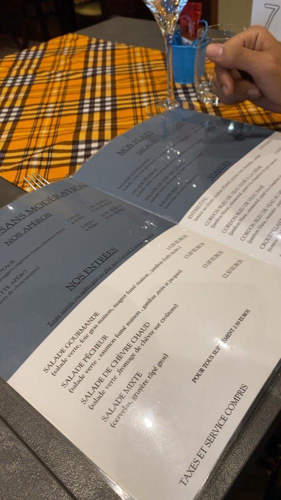 Restaurant La Bruchoise - Menu Image 1